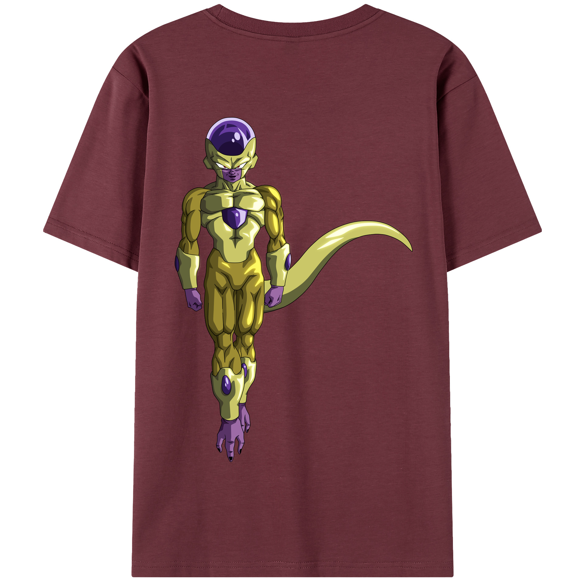 （画像用） ドラゴンボール フリーザ DRAGON BALL Frieza 綿100％半袖Tシャツ（背面プリント）